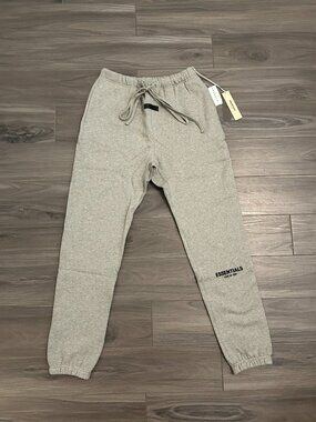 Essentials Fear of God Dark Oatmeal Cuffed Sweatpants Brand New